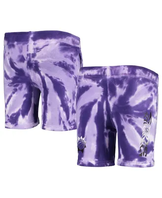 Preschool White, Purple Phoenix Suns Santa Monica Shorts