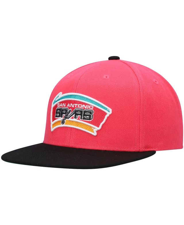 Men's Mitchell & Ness San Antonio Spurs Hardwood Classics Snapback Hat