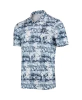 Men's Antigua Navy Detroit Tigers Vivid Polo