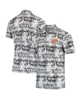 Men's Antigua Black San Francisco Giants Vivid Polo