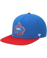 Men's '47 Blue Miami Marlins City Connect Captain Snapback Hat