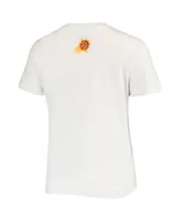 Women's Sportiqe White Phoenix Suns Street Capsule Arcadia T-shirt