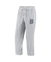 Men's Concepts Sport White Detroit Tigers Vigor Pinstripe Pants