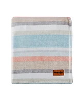 Wrangler Glen Canyon Stripe Ultra Soft Plush Blanket