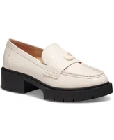 Coach Women's Leah Platform Lug Sole Loafers