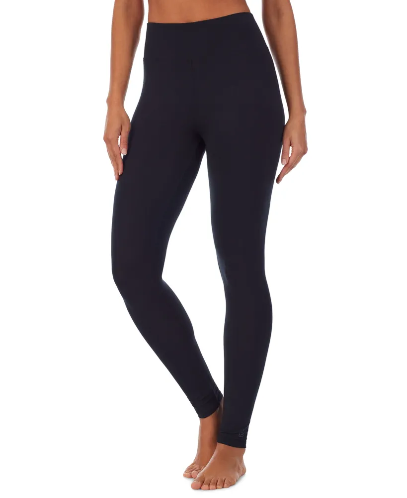 Cuddl Duds Women's Stretch Thermal Mid-Rise Leggings - Macy's