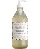 Dot & Lil Peony & Olive Leaf Hand + Body Soap, 16 oz.