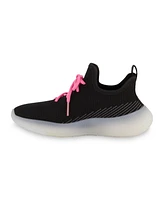 Dkny Little and Big Girls Slip On Landon Stretchy Knit Sneakers