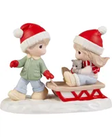 Precious Moments 221030 You Make My Days Brrr-fect Bisque Porcelain Figurine