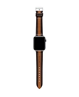 Ted Baker Men's Ted Logo Multicolor Leather Strap