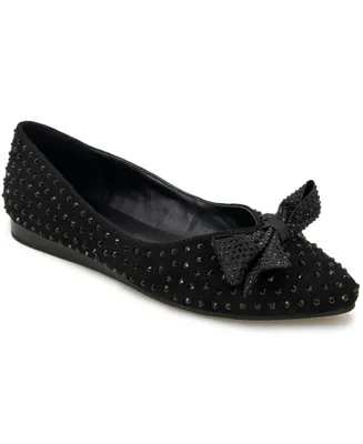 Kenneth Cole Reaction Lucie Jewel Bow Ballet Flats