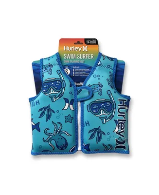 Hurley Zip Up Life Vest with Shark Design