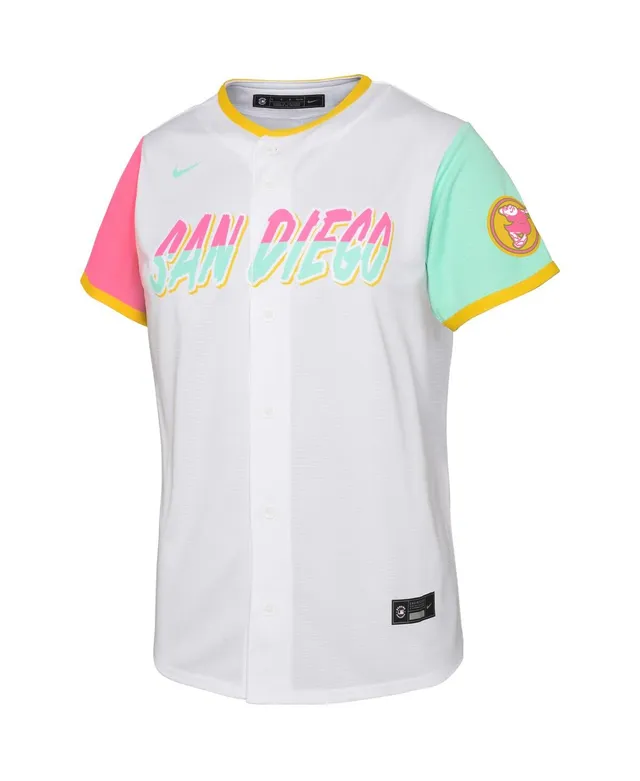 Toddler Nike White San Diego Padres City Connect Graphic T-Shirt Size: 4T