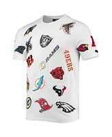 Men's Pro Standard White Nfl League Wordmark T-shirt