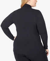 Cuddl Duds Plus Softwear with Stretch Turtleneck