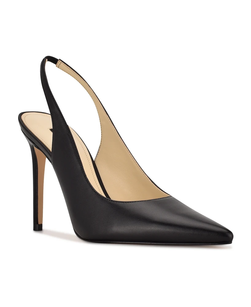 Nine West Women's Feather Slingback Stiletto Pumps