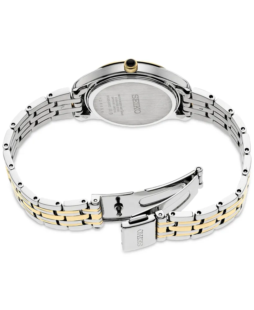 Seiko Women's Essentials Two-Tone Stainless Steel Bracelet Watch 29mm