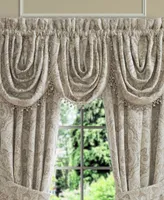 Closeout! J Queen New York Brae Lynn Waterfall Window Valance, 33" x 49"