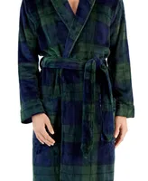 Club Room Men's Plush Pajama Robe, Created for Macy's