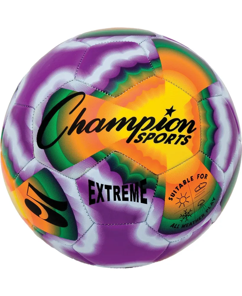 Champion Sports Extreme Tie-dye Soccer Ball