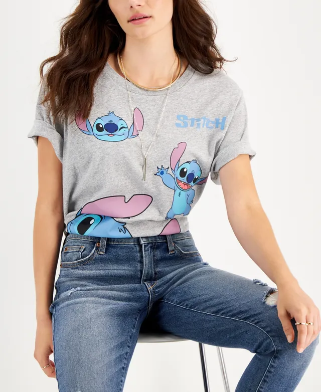 Disney Stitch Graphic Boyfriend Hoodie - Macy's