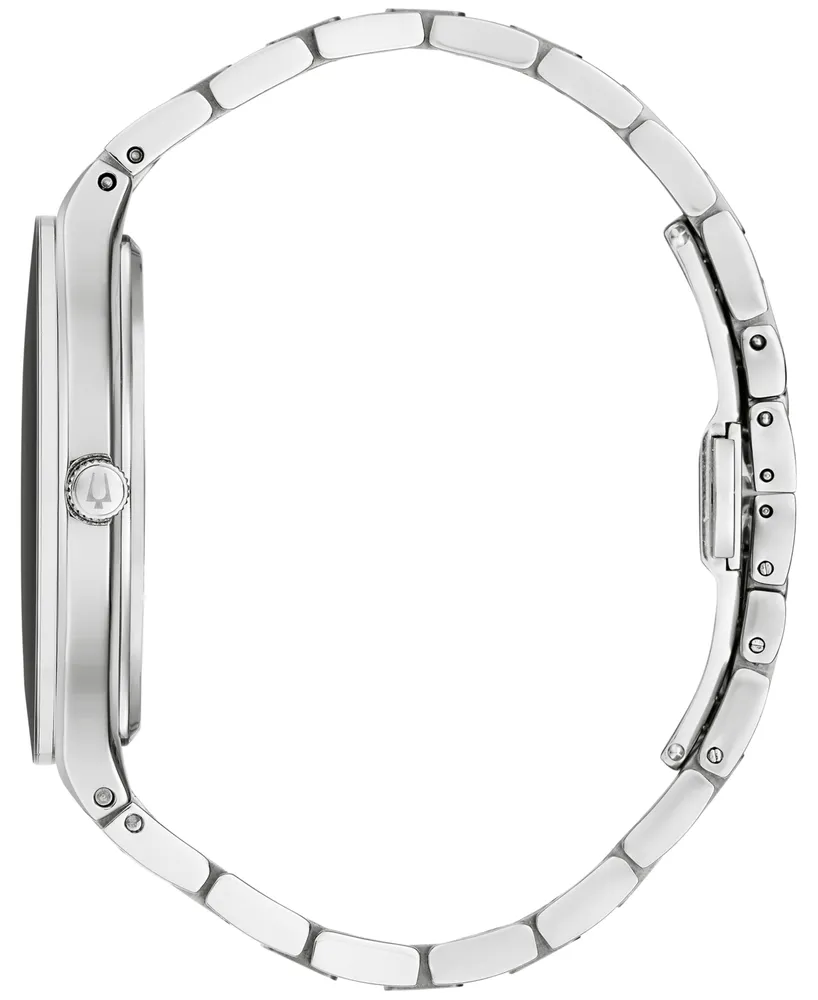 Bulova x Apollo Men's Stainless Steel Bracelet Watch 43mm - Special Edition - Silver