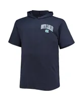 Men's Navy North Carolina Tar Heels Big and Tall Team Hoodie T-shirt