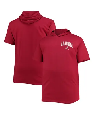 Men's Crimson Alabama Crimson Tide Big and Tall Team Hoodie T-shirt