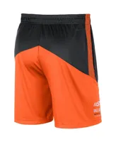 Men's Nike Black and Orange Oklahoma State Cowboys Team Performance Knit Shorts