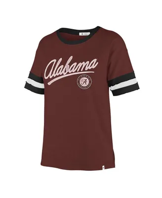 Women's '47 Crimson Alabama Crimson Tide Dani Retro Slub T-shirt