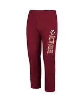 Men's Colosseum Maroon Boston College Eagles Fleece Pants