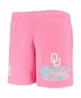 Big Boys Pink Oklahoma Sooners Super Fresh Neon Daze Shorts
