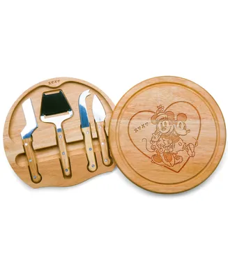Mickey Minnie Mouse 5 Piece Circo Cheese Cutting Board Tools Set