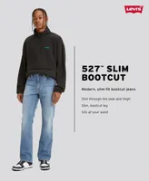 Levi's Men's 527 Flex Slim Bootcut Fit Jeans