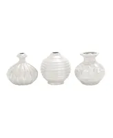 Ceramic Modern 3 Piece Vase Set