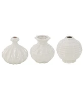 Ceramic Modern 3 Piece Vase Set