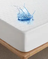 Unikome Cooling Water-Resistant Mattress Protector Fitted Quilted Protect Cover 18" Deep