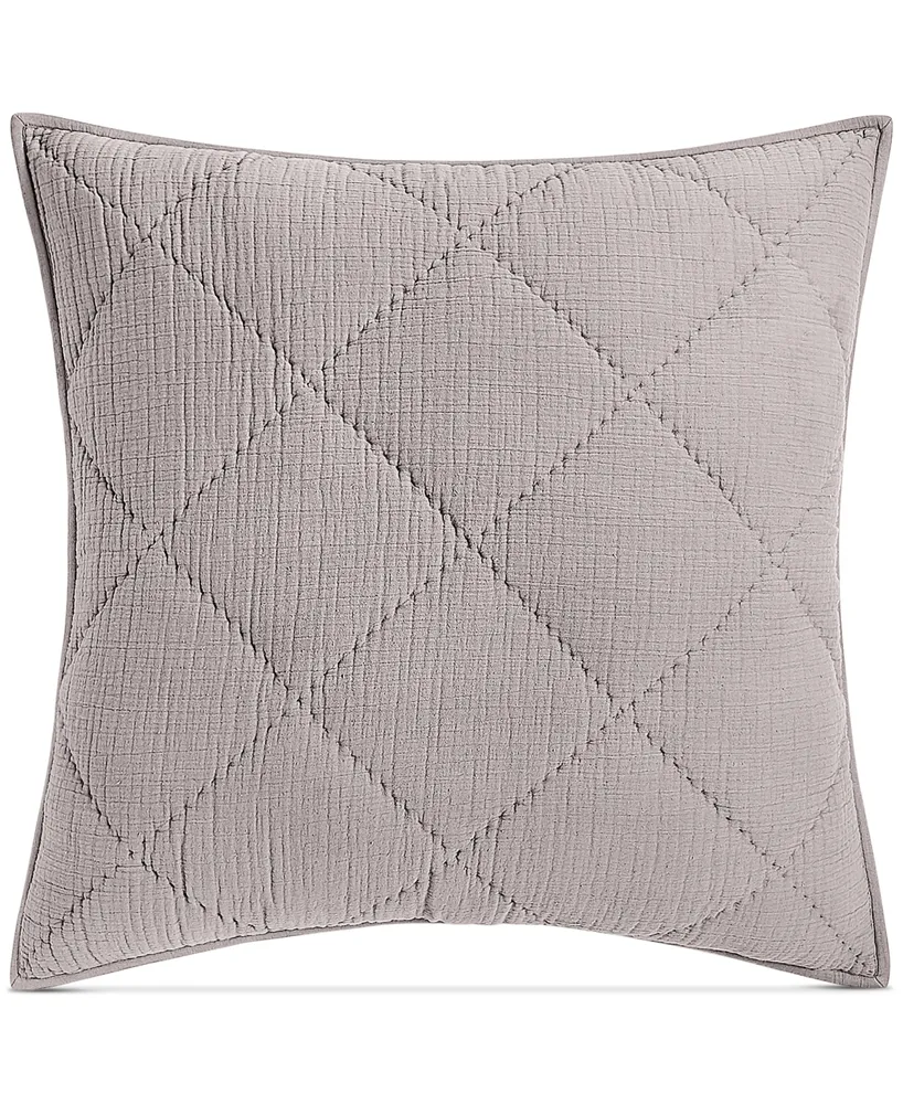 Hotel Collection Dobby Diamond 2-Pc. Sham Set, European, Created for Macy's