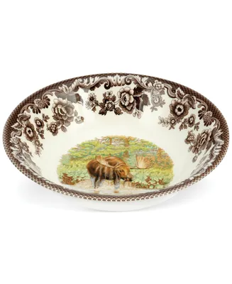 Spode Woodland Majestic Moose Ascot Cereal Bowl