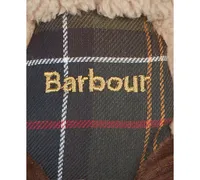 Barbour Stuffed Plaid Logo Squeaker Rabbit Dog Toy