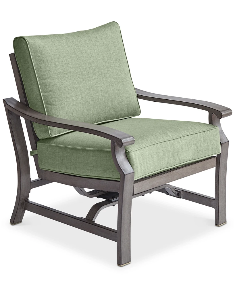 Closeout! Tara Aluminum Outdoor Rocker Chair, Created for Macy's