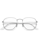 Ray-Ban RX6448 Unisex Irregular Eyeglasses - Silver