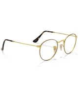 Ray-Ban RX3447V Unisex Round Eyeglasses