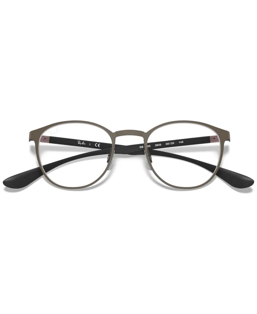 Ray-Ban RX6355 Unisex Round Eyeglasses