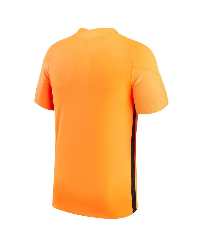 Men's Nike Orange Netherlands Women's National Team 2022/23 Home Replica Blank Jersey