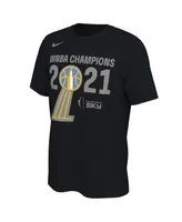 Men's Nike Black Chicago Sky 2021 Wnba Champions Trophy Banner T-shirt