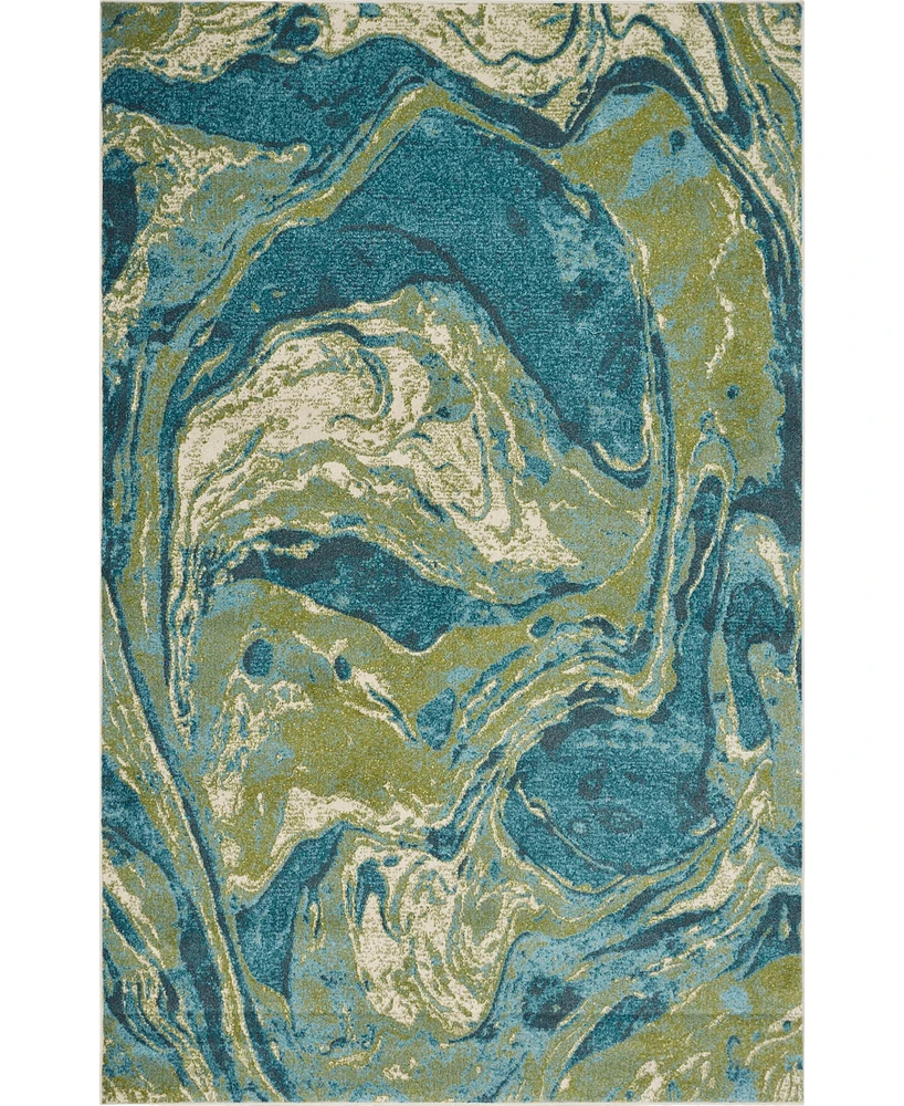 Kas Watercolors 6238 3'3" x 4'11" Area Rug
