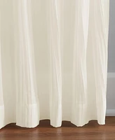 Jolie 52" x 84" Crushed Semi-Sheer Curtain Panel