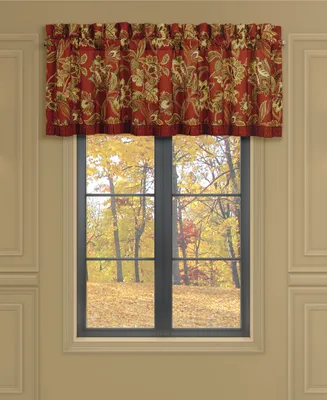 Royal Court Montecito Straight Window Valance, 17" x 72"