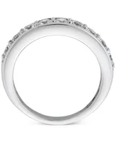 Diamond Princess & Round 3-Pc Bridal Set (4 ct. t.w.) in 14k White Gold